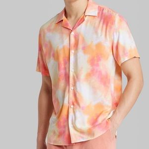 Mens XL tie dye button up (Original Use)